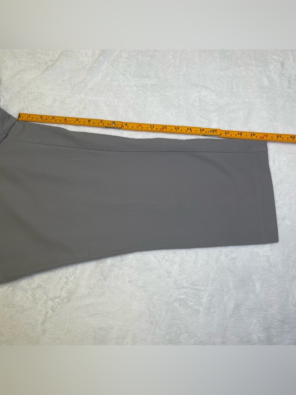 Apt. 9 Maxwell Grey Capris Women's Size 14 Stretch Cropped Dress Pants Trouser - Picture 8 of 8